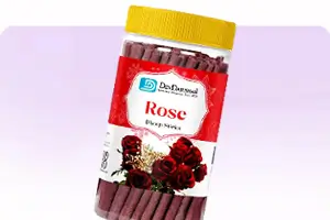 Rose Dhoop Sticks Jar
